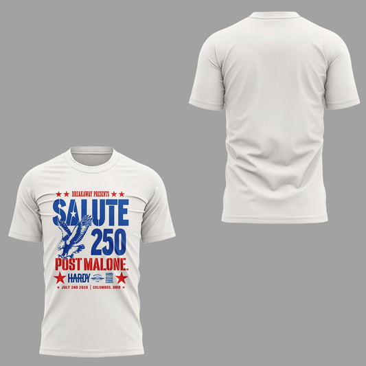 Limited Edition Salute 250 Columbus, OH Shirt