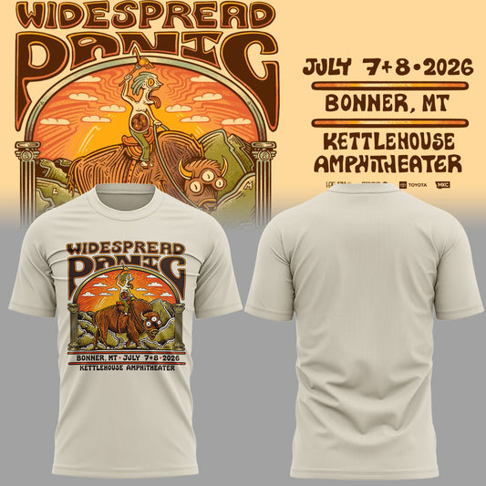 Limited Edition Montana Panic 2026 Tshirt