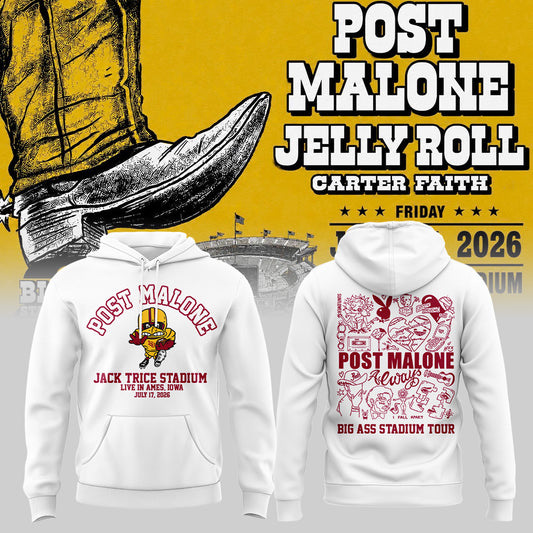 Limited Edition Big Ass Stadium Tour At Jack Trice Stadium Hoodie-ND07172604