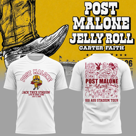 Limited Edition Big Ass Stadium Tour At Jack Trice Stadium Shirt-ND07172605