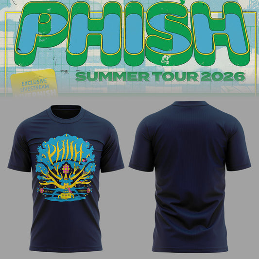 Limited Edition Summer Tour 2026 in Raleigh, NC 🎸🐠 Shirt