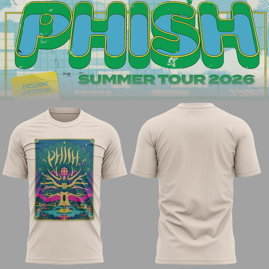 Limited Edition Summer Tour 2026 in Raleigh, NC 🎸🐠 Shirt