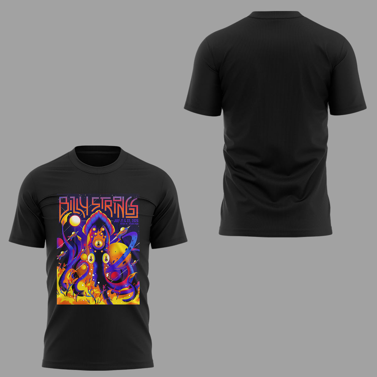 Limited Edition Billy Strings tour 2026 tshirt