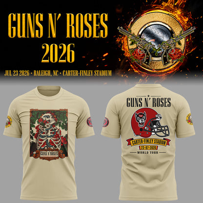 Limited Edition Guns N’ Roses Tour 2026 TShirt
