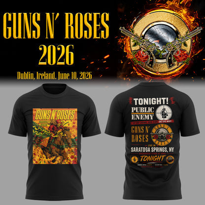 Limited Edition Guns N’ Roses Tour 2026 Tshirt