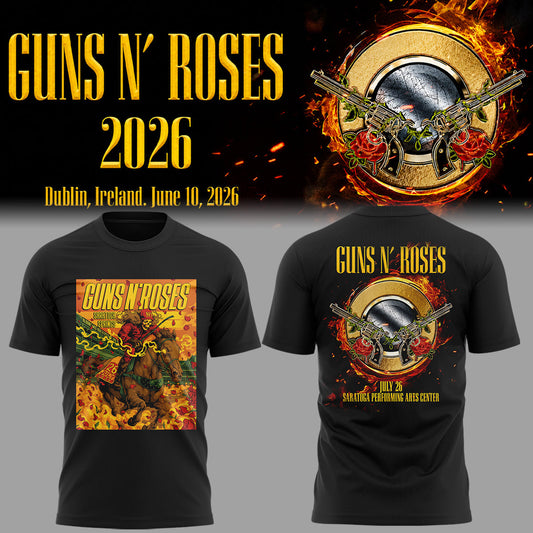 Limited Edition Guns N’ Roses Tour 2026 Tshirt