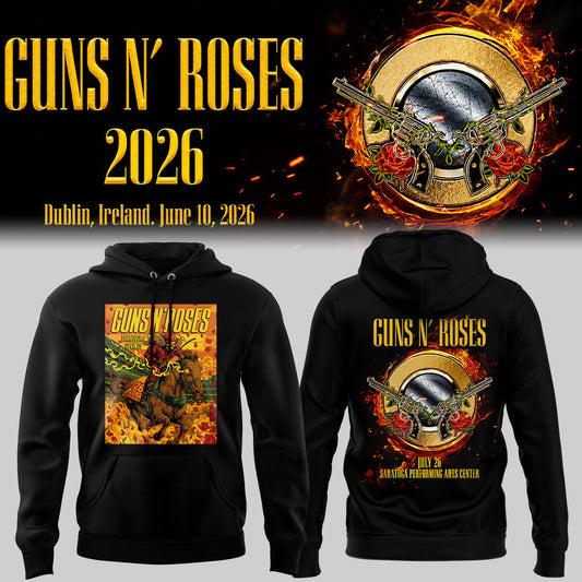 Limited Edition Guns N’ Roses Tour 2026 Hoodie