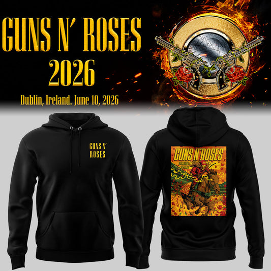 Limited Edition Guns N’ Roses Tour 2026 Hoodie