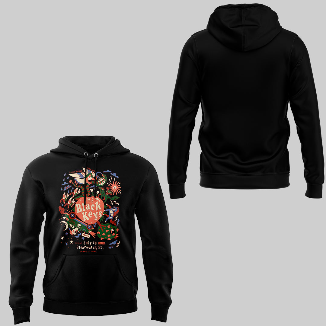 Limited Edition The Black Keys Tour 2026 Hoodie