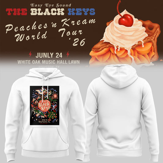 Limited Edition The Black Keys Tour 2026 Hoodie