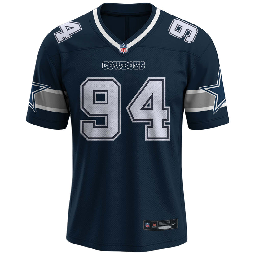 Dallas Cowboys x In Memory of Marshawn Kneeland Limited Edition White Football Jersey