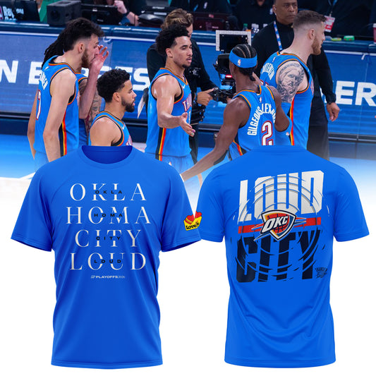 _ Oklahoma City Loud Hoodie – 2026 Playoffs OKC Fan Hoodie 🔥