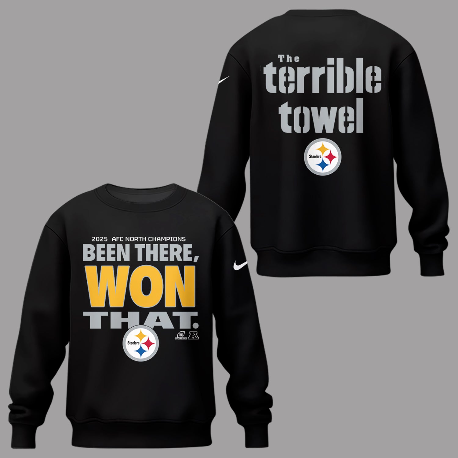 Limited Edition AFC North Champions Sweatshirt-PA010526013