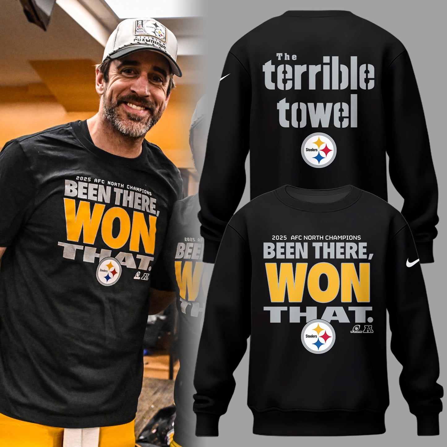 Limited Edition AFC North Champions Sweatshirt-PA010526013