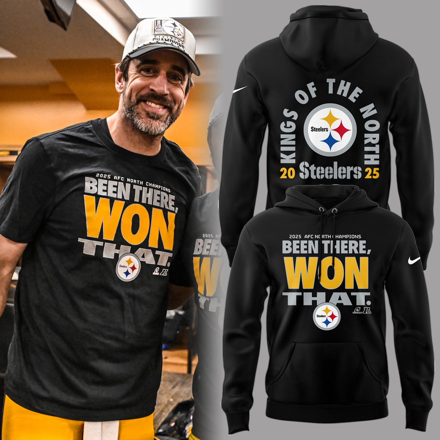 Limited Edition AFC North Champions Hoodie-PA010526014