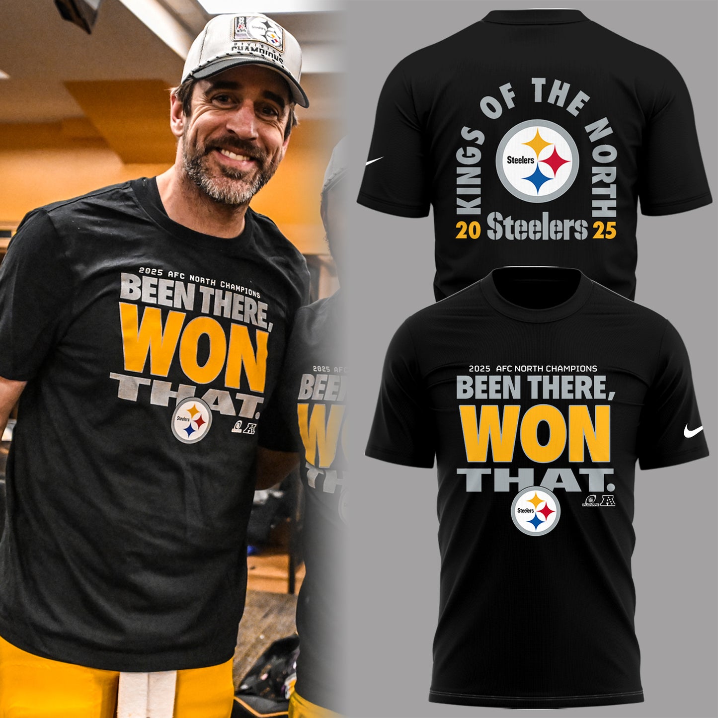 Limited Edition AFC North Champions Shirt-PA010526015