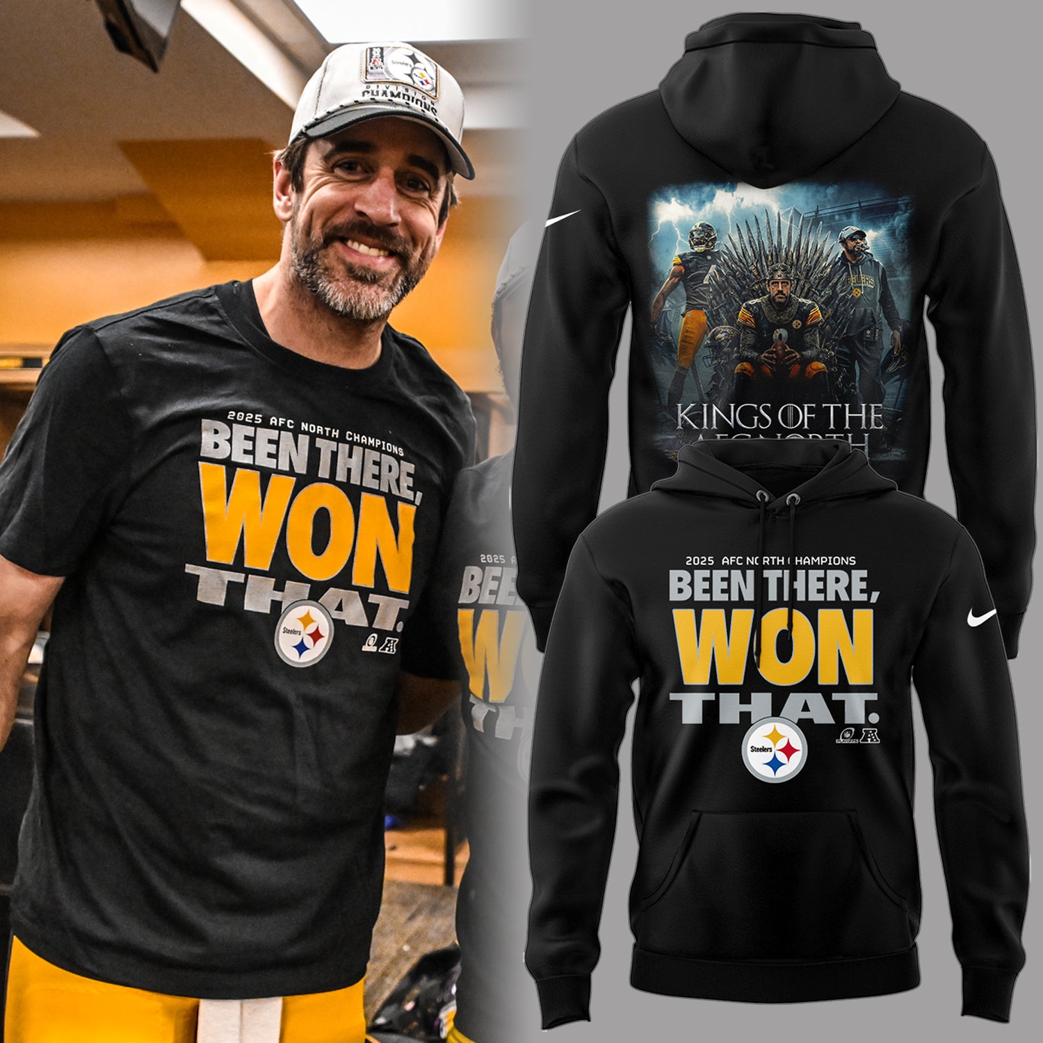 Limited Edition AFC North Champions Hoodie-PA010526017