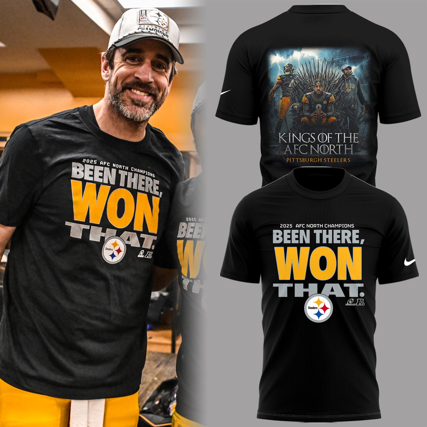 Limited Edition AFC North Champions Shirt-PA010526018