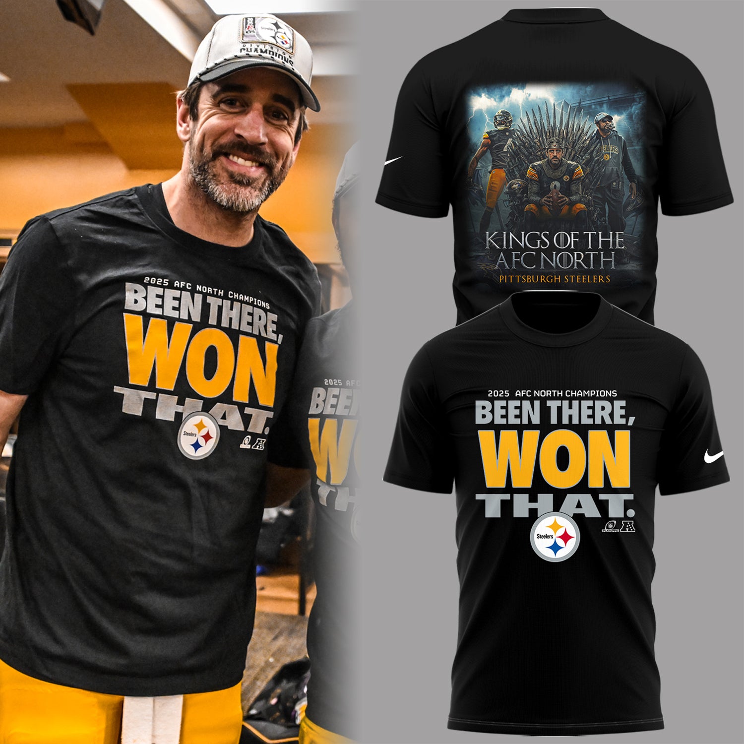 Limited Edition AFC North Champions Shirt-PA010526018