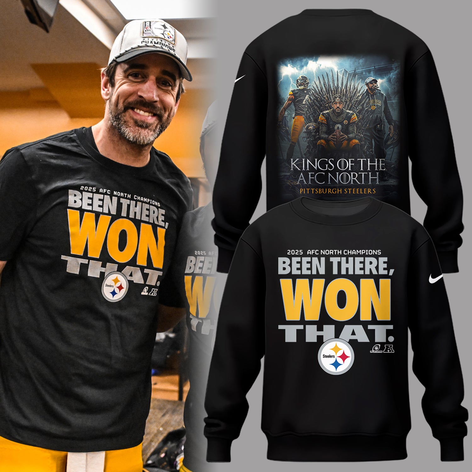 Limited Edition AFC North Champions Sweatshirt-PA010526019
