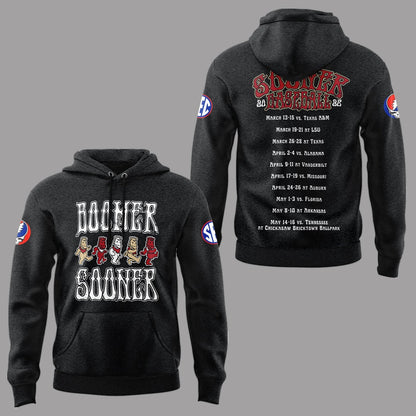 Limited Edition Grateful Sooners 💀⚾ Hoodie