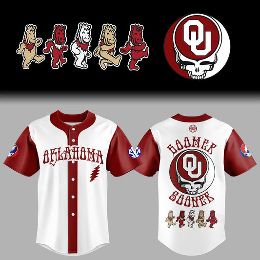 Limited Edition Grateful Sooners 💀⚾ Jersey