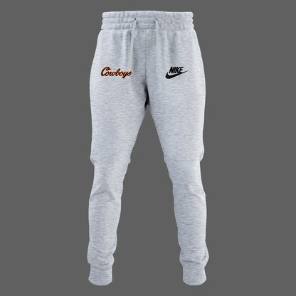 Limited Edition OSU Cowboy Gray Zip Hoodie-PA04052508