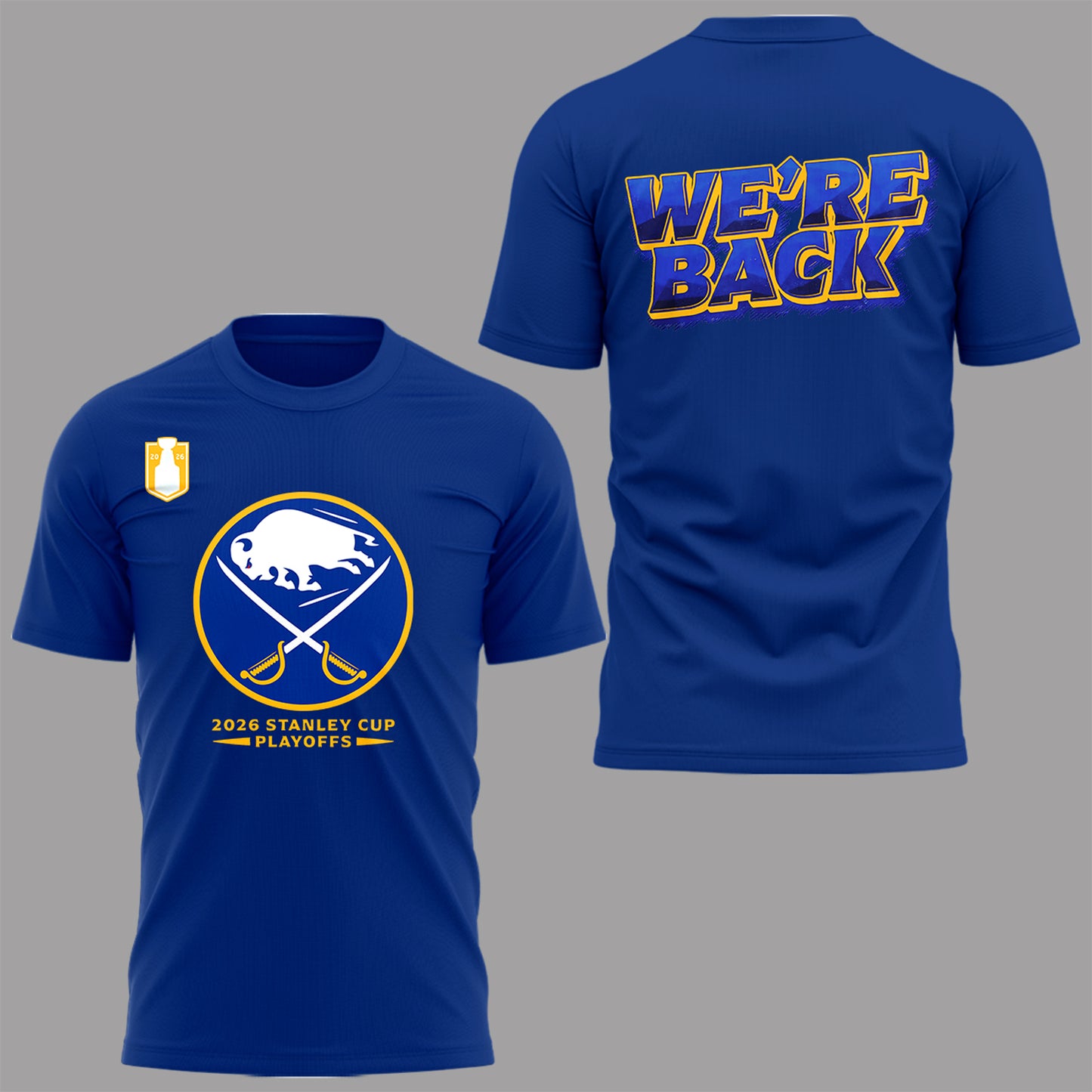Limited Edition Buffalo Playoff Tshirt-PA042026021