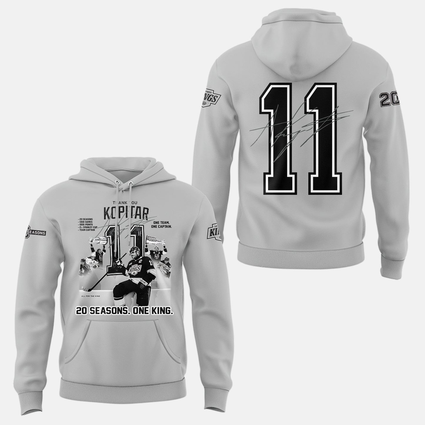 Limited Edition Anze Kopitar Hoodie-PA042726002