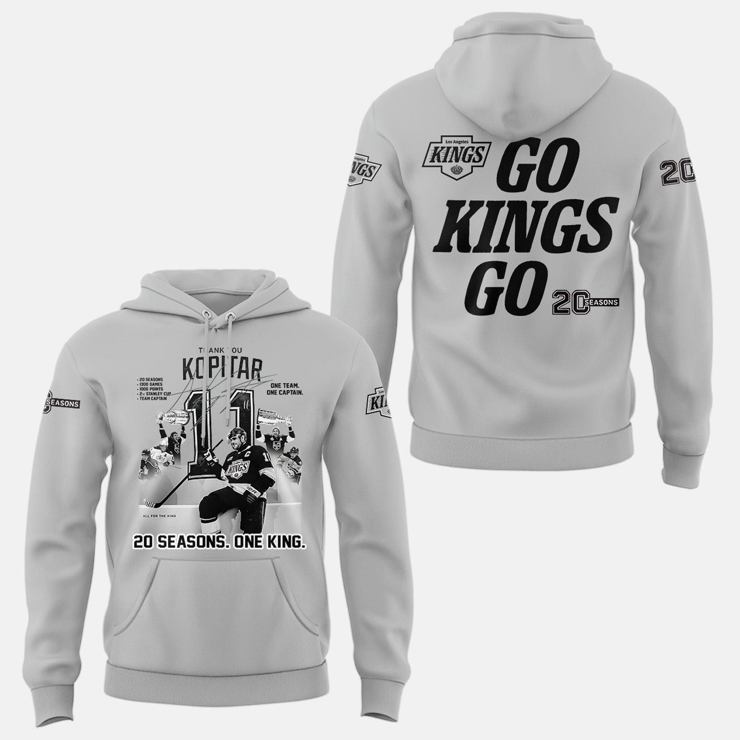 Limited Edition Anze Kopitar Hoodie-PA042726006