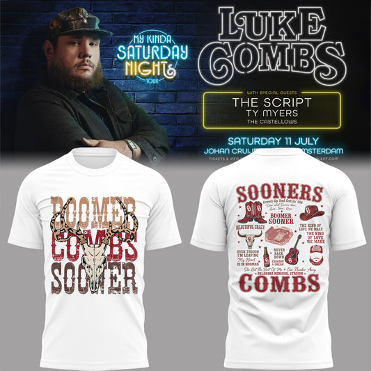 LC “My Kinda Saturday Nights Tour” Oklahoma Memorial Stadium Shirt-PA050626005