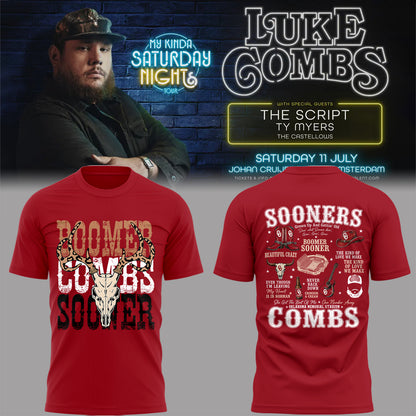 LC “My Kinda Saturday Nights Tour” Oklahoma Memorial Stadium Shirt-PA050626011