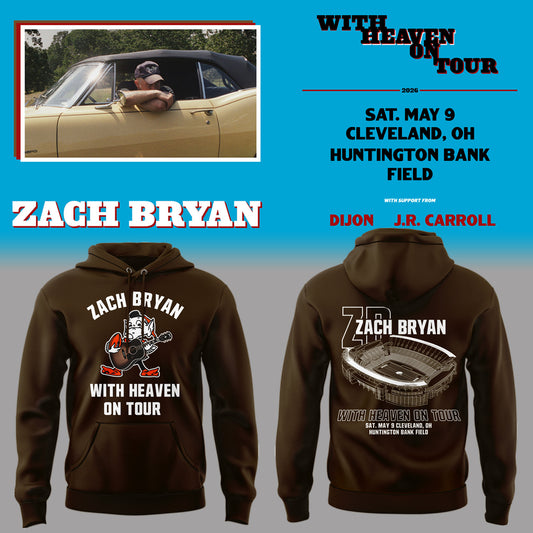 Limited Edition “With Heaven On Tour 2026” at Huntington Bank Field Stadium Hoodie-PA050626024