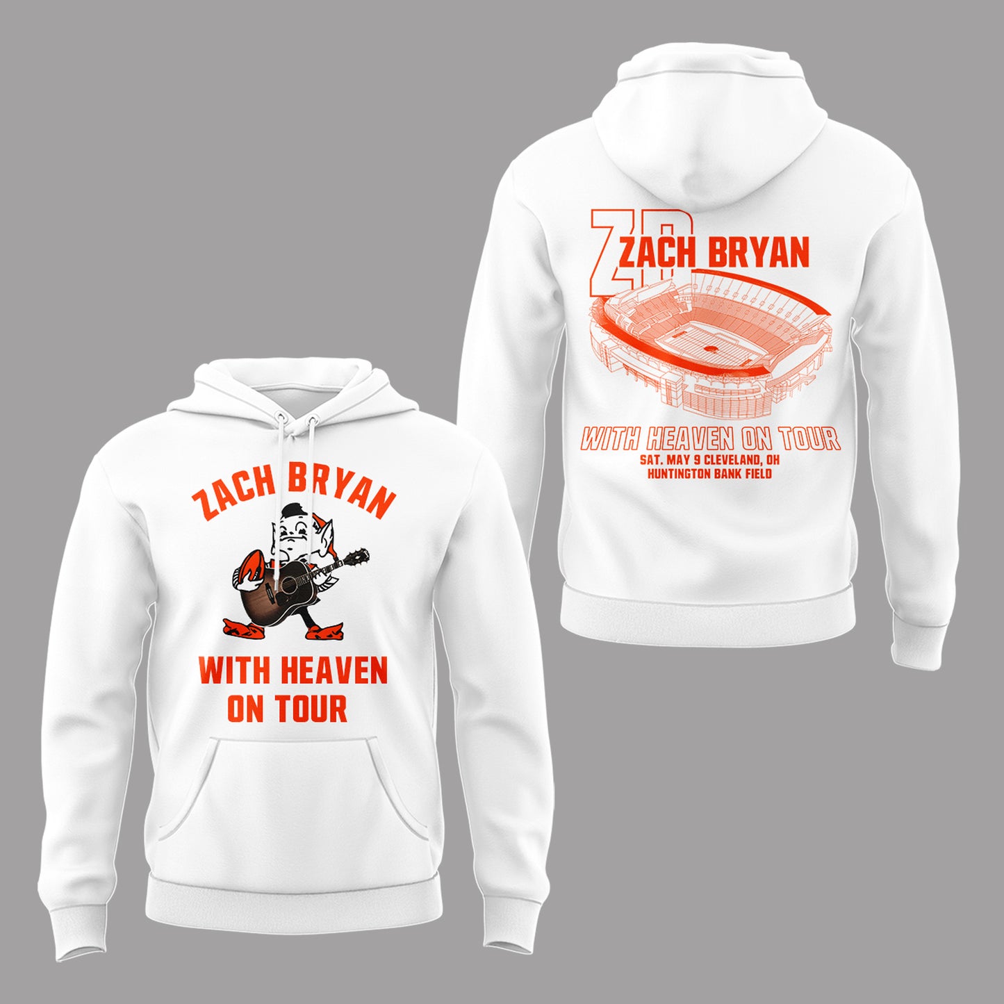 Limited Edition “With Heaven On Tour 2026” at Huntington Bank Field Stadium Hoodie-PA050626026