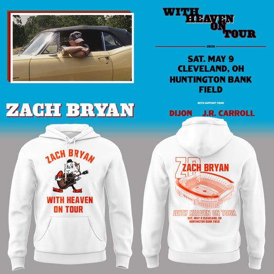 Limited Edition “With Heaven On Tour 2026” at Huntington Bank Field Stadium Hoodie-PA050626026