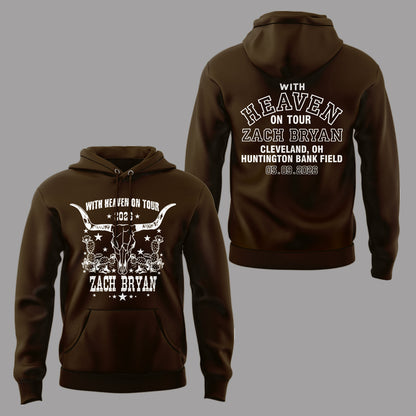 Limited Edition “With Heaven On Tour 2026” at Huntington Bank Field Stadium Hoodie-PA050626028