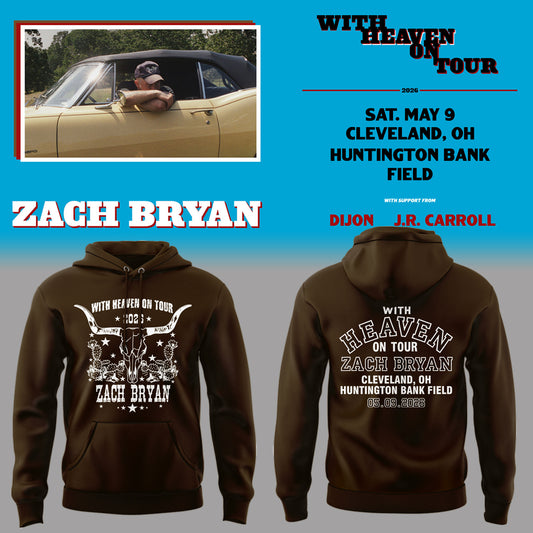 Limited Edition “With Heaven On Tour 2026” at Huntington Bank Field Stadium Hoodie-PA050626028