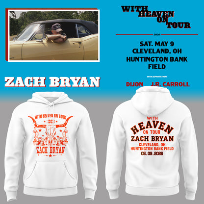 Limited Edition “With Heaven On Tour 2026” at Huntington Bank Field Stadium Hoodie-PA050626030