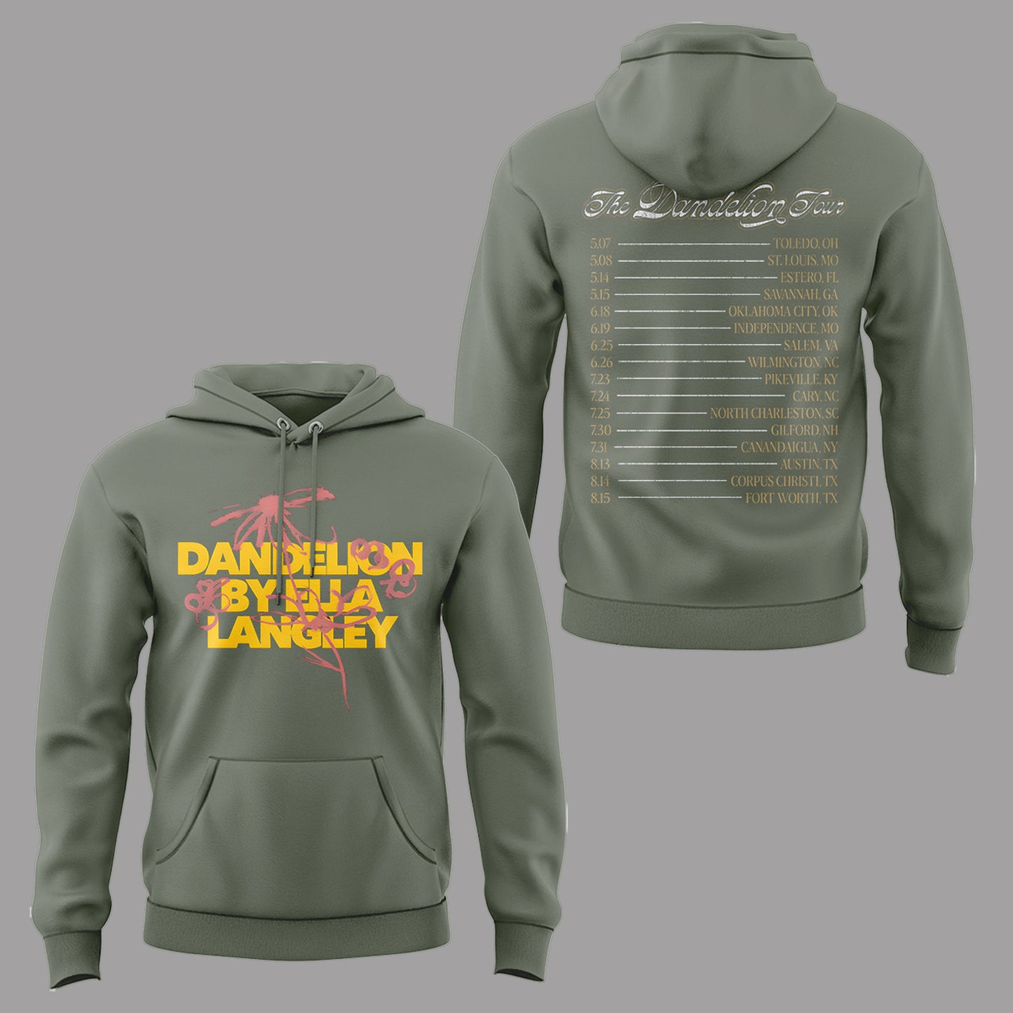 E.Langley “The Dandelion Tour” Hoodie-PA050726016
