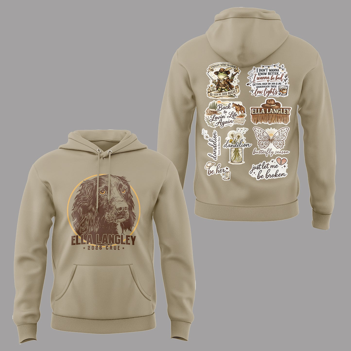 E.Langley “The Dandelion Tour” Hoodie-PA050726024