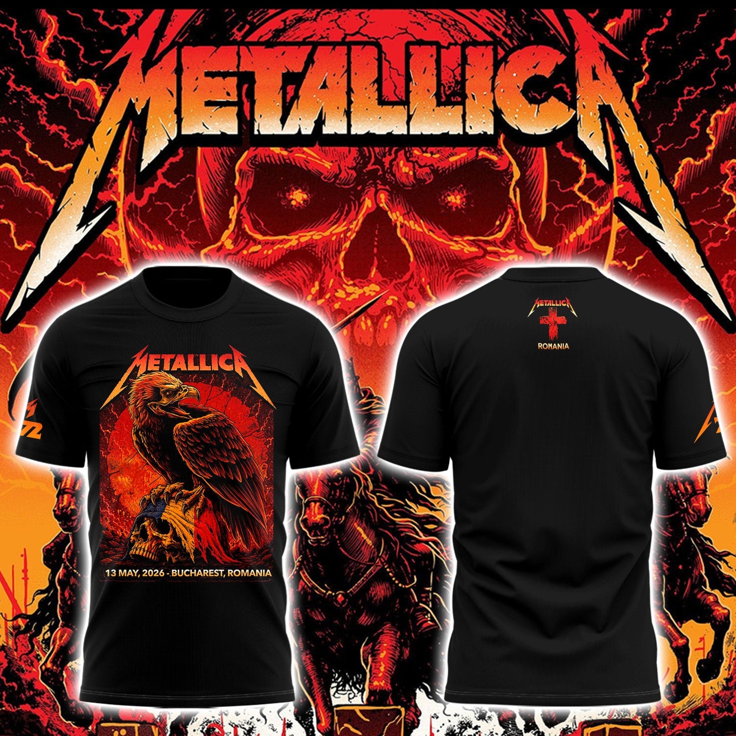 MTLC  Bucharest at Național Arena 🦅🎸Shirt