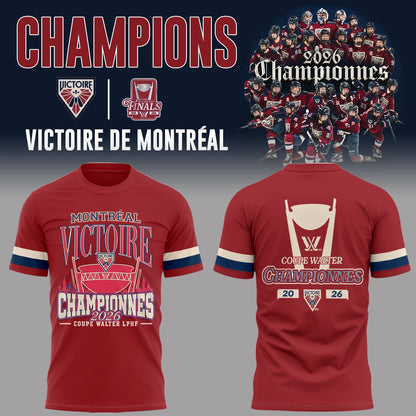 Limited Edition 2026 PWHL WALTER CUP CHAMPIONS Shirt-PA052126005
