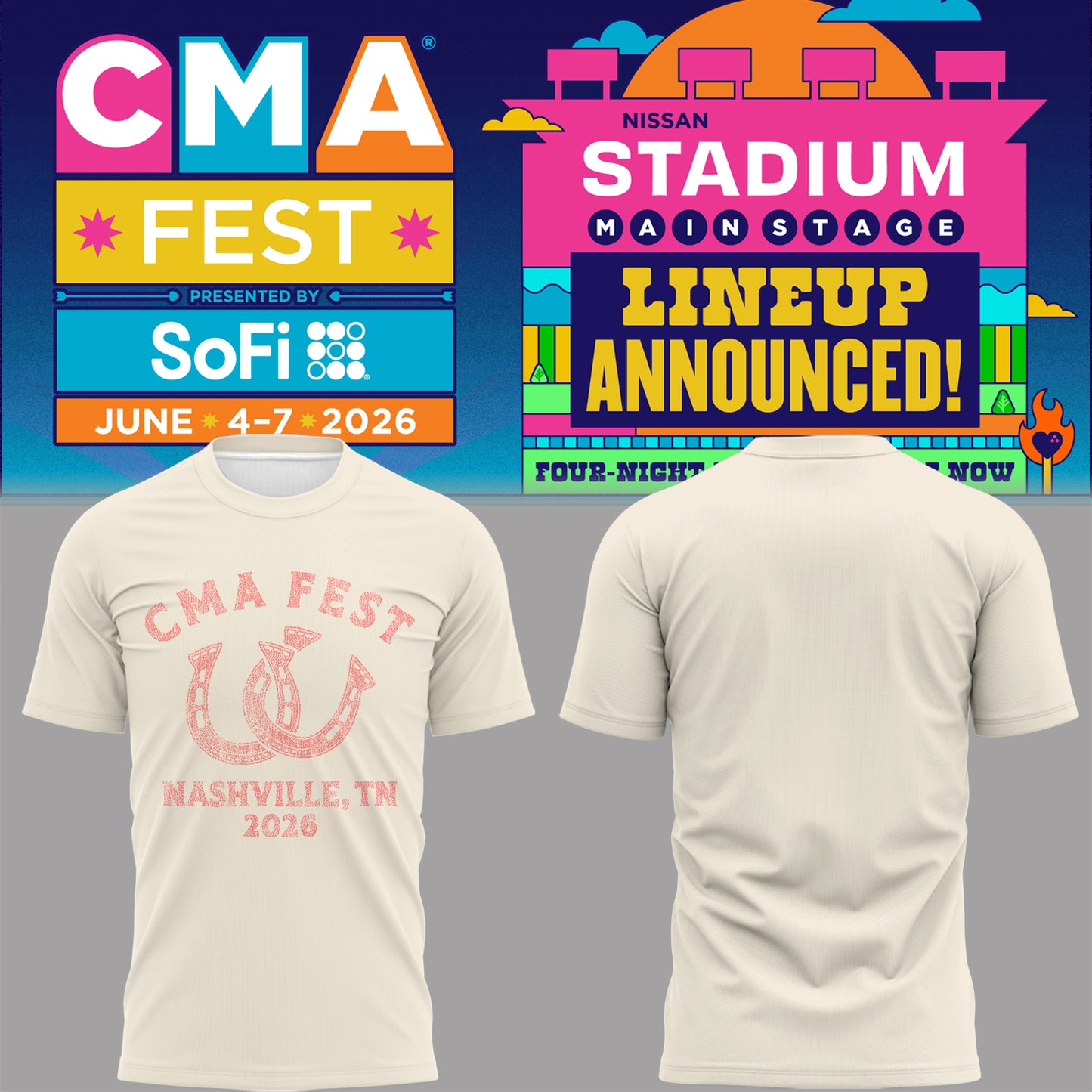 Limited Edition CMA FEST 2026 Shirt-PA060226003