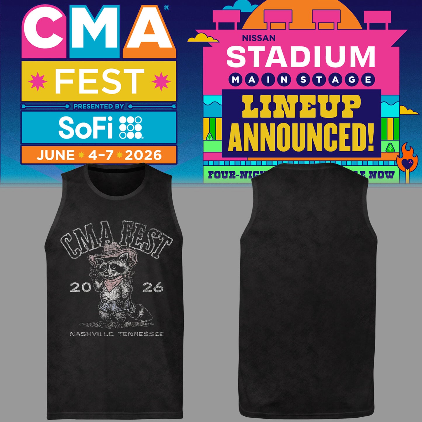 Limited Edition CMA FEST 2026 Jersey-PA060226007