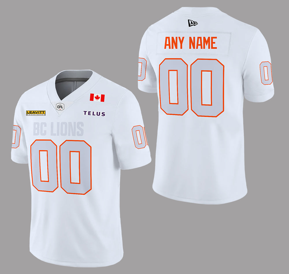 Limited Edition BC Lions “Pacific Frost” Jersey-PA060426006