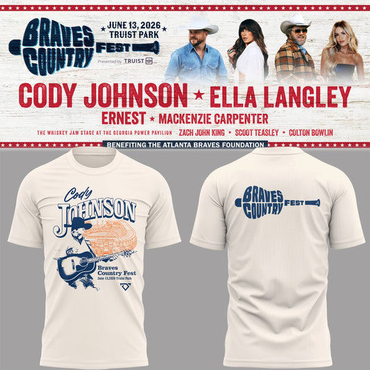 Limited Edition Braves Country Fest Shirt
