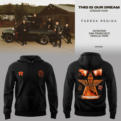 Limited Edition Fuerza Regida Merch 2026 Hoodie