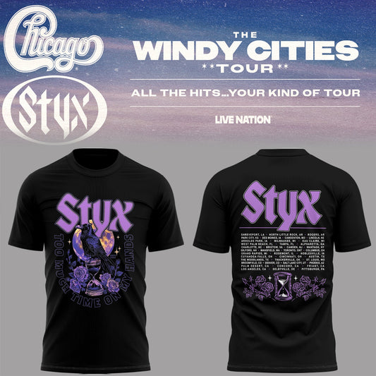 Limited Edition The Windy Cities Tour – All The Hits… Your Kind of Tour Shirt