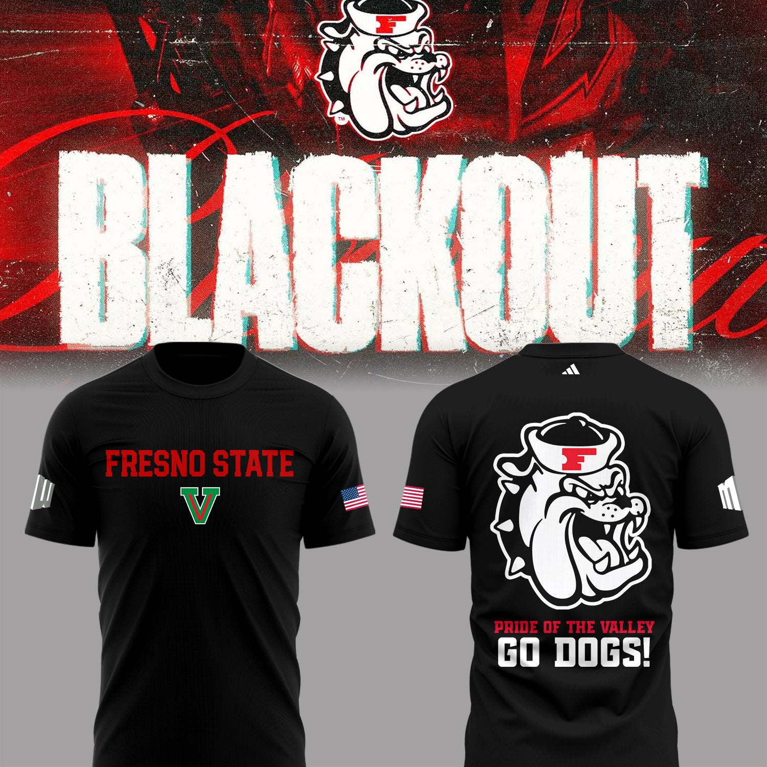 Limited Edition Fresno Black out 2025 Shirt-PA102125008
