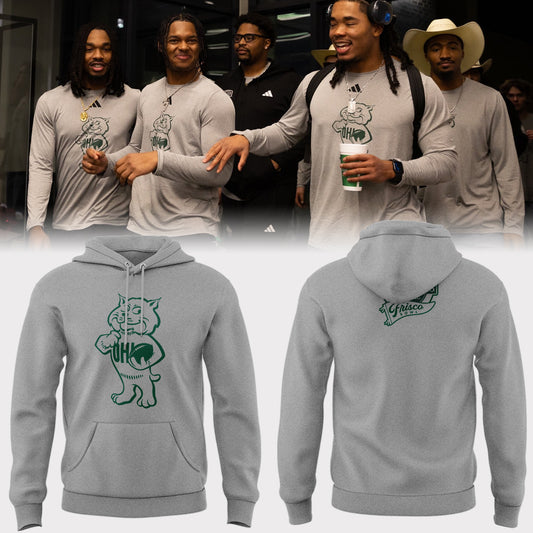 Limited Ohio Bobcats Football x Frisco Bowl 2025 Hoodie-PA122325001